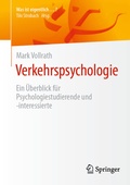 Cover: Verkehrspsychologie - Springer