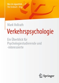 Abbildung von: Verkehrspsychologie - Springer
