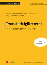 Abbildung von: Immaterialgüterrecht (Skriptum) - Bd I - LexisNexis ARD ORAC