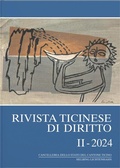 Cover: Rivista ticinese di diritto II-2024 - Helbing & Lichtenhahn