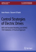 Cover: Control Strategies of Electric Drives - Springer