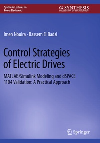 Enlarge image Cover: Control Strategies of Electric Drives - Springer
