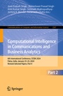 Cover: Computational Intelligence in Communications and Business Analytics - Springer