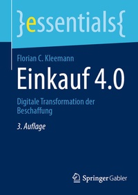 Abbildung von: Einkauf 4.0 - Springer Gabler