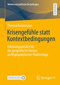 Cover: Krisengef&uuml;hle statt Kontextbedingungen - Springer VS