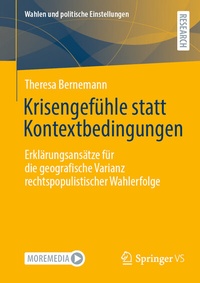 Abbildung von: Krisengefühle statt Kontextbedingungen - Springer VS