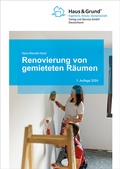 Cover: Renovierung von gemieteten R&auml;umen - Haus & Grund Deutschland