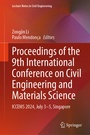 Cover: Proceedings of the 9th International Conference on Civil Engineering and Materials Science - Springer Nature Switzerland AG