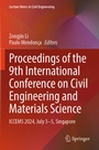 Cover: Proceedings of the 9th International Conference on Civil Engineering and Materials Science - Springer