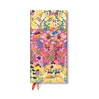 Abbildung von: Paperblanks 2026 Kara-Ori Pink Japanese Kimono 12-Month Planner Slim Horizontal Elastic Band 160 Pg 100 GSM - Paperblanks