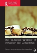 Cover: The Routledge Handbook of Translation and Censorship - Routledge
