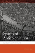 Cover: Spaces of Anticolonialism - University of Georgia Press