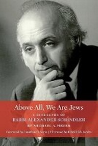 Enlarge image Cover: Above All, We Are Jews - Central Conference of American Rabbis
