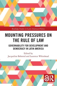 Enlarge image Cover: Mounting Pressures on the Rule of Law - Routledge