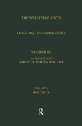 Cover: Language and Linguistics - Routledge