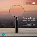 Cover: Sociology: Evidence and Insights, Updated Edition, Global Edition - Pearson Education Limited