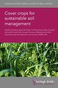 Cover: Cover Crops for Sustainable Soil Management - Burleigh Dodds Science Publishing Limited