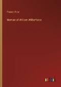 Cover: Memoir of William Wilberforce - Outlook Verlag