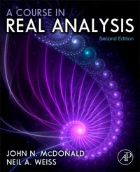 Abbildung von: A Course in Real Analysis - Academic Press