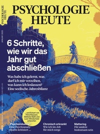 Abbildung von: Psychologie Heute 1/2025: 6 Schritte, wie wir das Jahr gut abschließen - Beltz Juventa