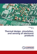 Cover: Thermal design, simulation, and sensing of electronic products - LAP Lambert Academic Publishing