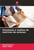Cover: Simulacao e analise de matrizes de antenas - Edicoes Nosso Conhecimento