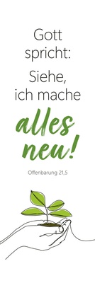Abbildung von: Jahreslosung 2026 - Lesezeichen (10er-Set) - Gerth Medien