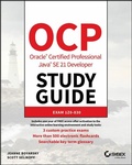 Cover: OCP Oracle Certified Professional Java SE 21 Developer Study Guide - Wiley-Scrivener