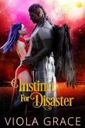 Cover: Instinct for Disaster (Shattered Stars, #14) - Viola Grace