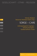 Cover: Sorge - Care - Brill Deutschland