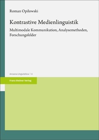 Abbildung von: Kontrastive Medienlinguistik - Franz Steiner Verlag