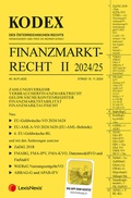 Cover: KODEX Finanzmarktrecht Band II 2024/25 - inkl. App - LexisNexis Verlag ARD ORAC GmbH