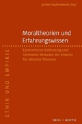 Cover: Moraltheorien und Erfahrungswissen - Brill Deutschland GmbH
