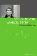 Cover: Gedichte von Marcel Beyer - Brill Deutschland