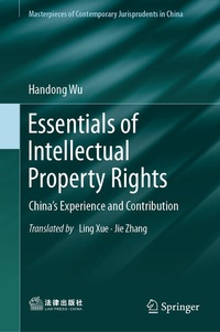 Enlarge image Cover: Essentials of Intellectual Property Rights - Springer Nature Switzerland AG