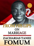 Cover: From His Lips on Marriage - Books4revival