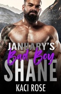 Cover: January's Bad Boy - Shane (Bad Boys of Mustang Mountain, #1) - 5 Little Roses Publishing