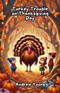 Cover: Turkey Trouble on Thanksgiving Day - Bright Minds Books