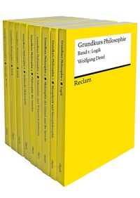 Abbildung von: Grundkurs Philosophie. Neun Bände eingeschweißt - Reclam