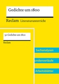 Cover: Lehrerpaket zum l&auml;nder&uuml;bergreifenden Abiturthema 2027-2029 &raquo;Literatur um 1800&laquo; (Textausgabe + Lehrerband) - Reclam