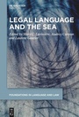 Cover: Legal Language and the Sea - De Gruyter Mouton