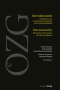 Cover: &Ouml;sterreichische Zeitschrift f&uuml;r Geschichtswissenschaften 35/3/2024 - Studien Verlag
