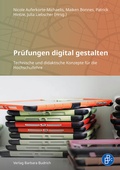 Cover: Pr&uuml;fungen digital gestalten - Verlag Barbara Budrich