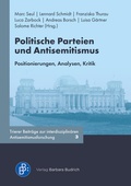 Cover: Politische Parteien und Antisemitismus - Verlag Barbara Budrich