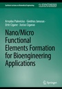 Cover: Nano/Micro Functional Elements Formation for Bioengineering Applications - Springer