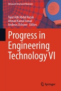 Cover: Progress in Engineering Technology VI - Springer