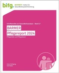 Cover: BARMER Pflegereport 2024 - Barmer