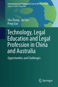 Cover: Technology, Legal Education and Legal Profession in China and Australia - Springer Nature Switzerland AG