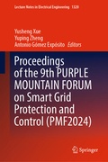 Cover: Proceedings of the 9th PURPLE MOUNTAIN FORUM on Smart Grid Protection and Control (PMF2024) - Springer Nature Switzerland AG
