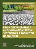 Cover: Recent Developments and Innovations in the Sustainable Production of Concrete - Elsevier